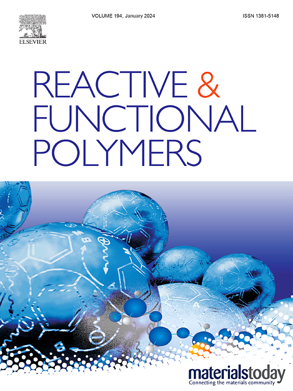 Go to journal home page - Reactive and Functional Polymers